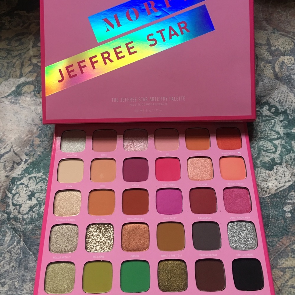 Morphe x Jeffree star 🌟 palette